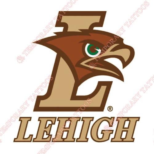 Lehigh Mountain Hawks Customize Temporary Tattoos Stickers NO.4781